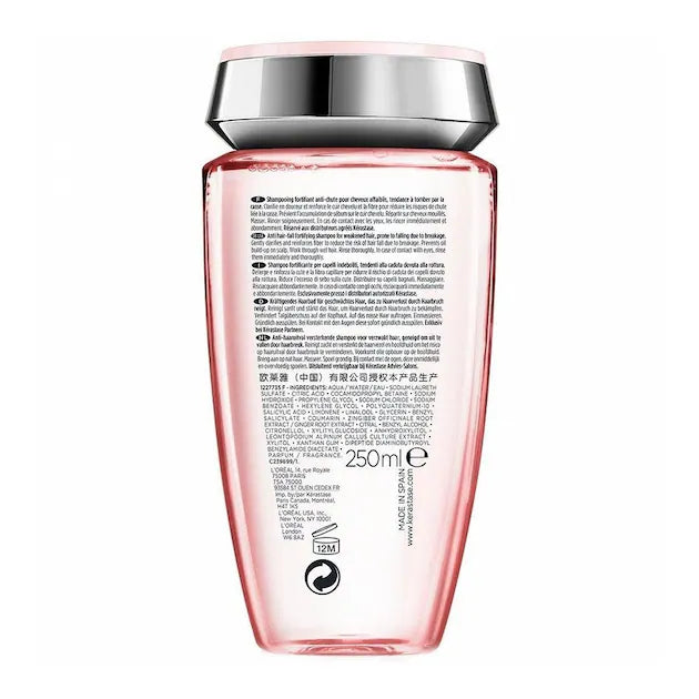 GENESIS BAIN HYDRA-FORTIFIANT
Plaukų šampūnas, 250ml
