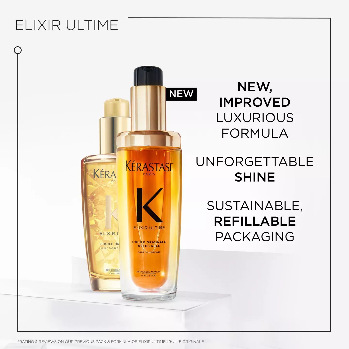 KÉRASTASE Elixir Ultime L’Huile Originale plaukų aliejus 75 ml