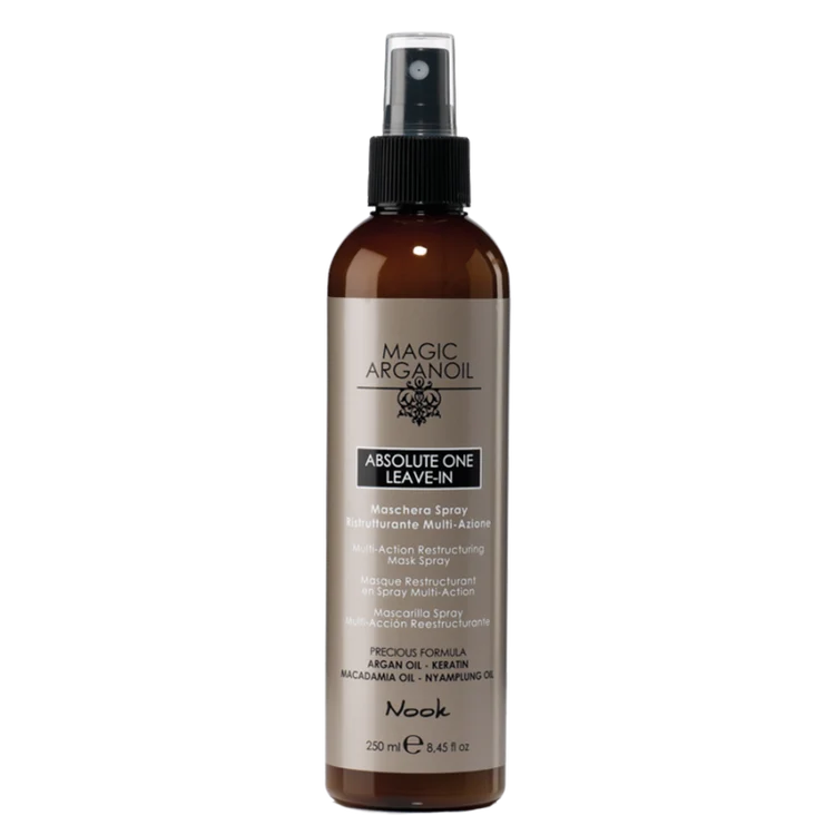 NOOK MAGIC ARGANOIL SECRET ABSOLUTE ONE NENUSKALAUJAMA KAUKĖ 250ml