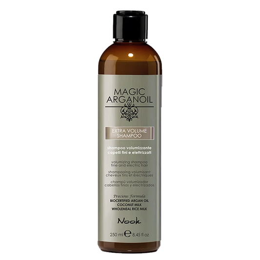 NOOK MAGIC ARGANOIL EXTRA VOLUME APIMTIES SUTEIKIANTIS ŠAMPŪNAS 250ml