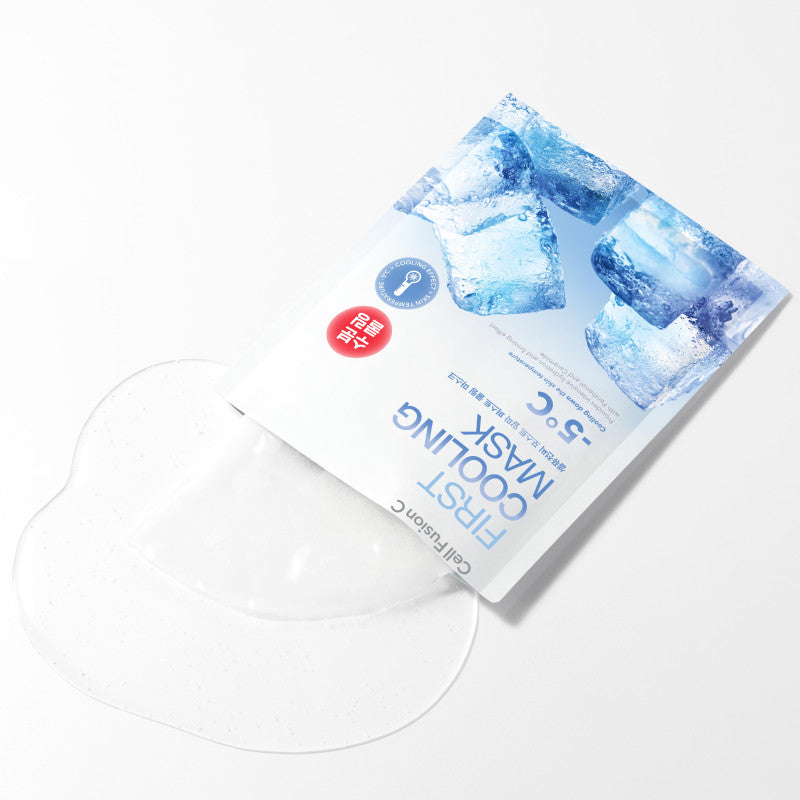 Vėsinanti ir drėkinanti veido kaukė "First Cooling Mask", 1 vnt.