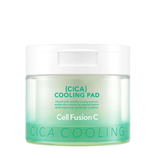 Vėsinantis ir raminantis veido tonikas „Cica Cooling Pad", Cell Fusion C, 70vnt