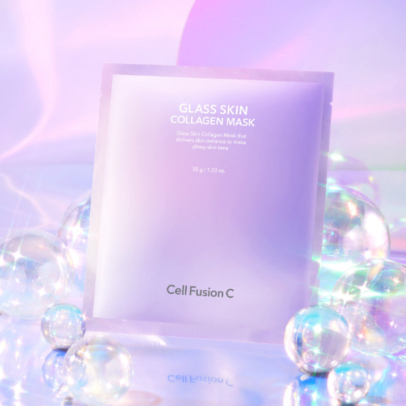Skaistinanti hidrogelinė kaukė su kolagenu "Glass Skin Collagen Mask", Cell Fusion C