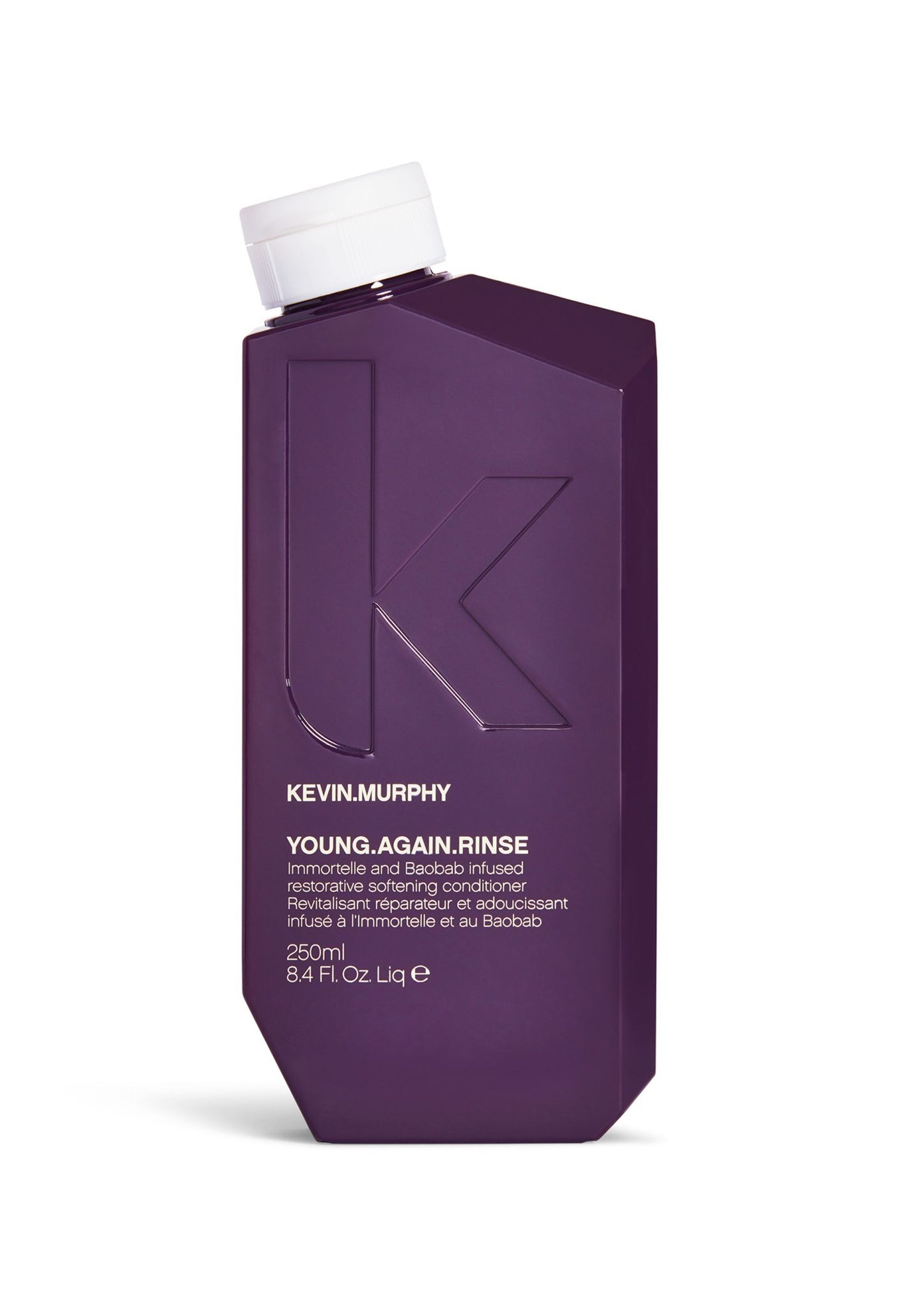 KEVIN.MURPHY „YOUNG.AGAIN.RINSE“ – atkuriamasis, intensyviai minkštinantis kondicionierius 250ml