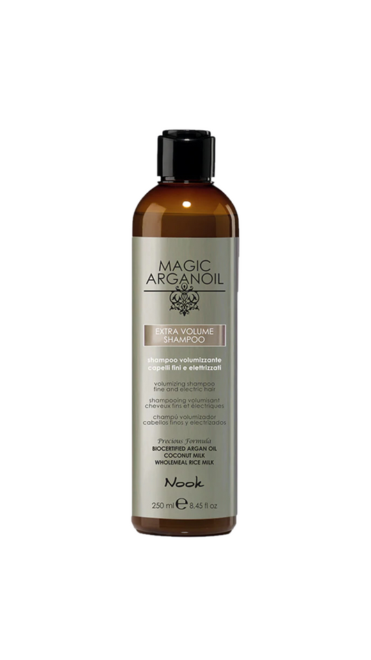 NOOK MAGIC ARGANOIL EXTRA VOLUME APIMTIES SUTEIKIANTIS ŠAMPŪNAS 250ml